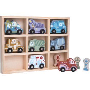 2Kids Toys Wooden Car Set set de jucării - imagine 2